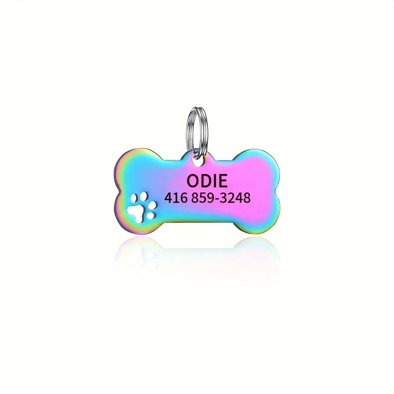 Personalized Engraved Dog Identification
