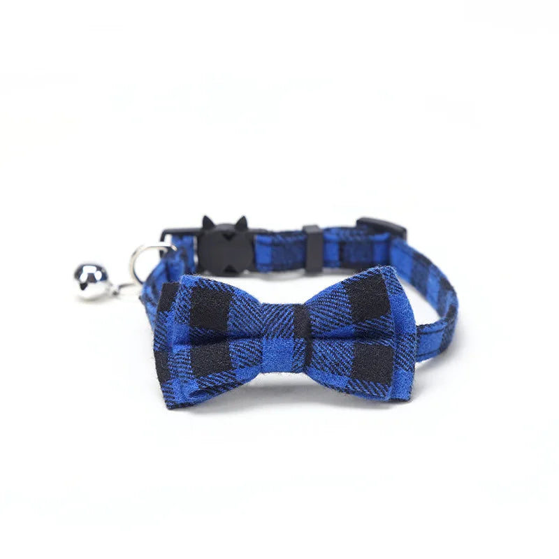 Breakaway Dog Collar Bow Tie and Bell Christmas