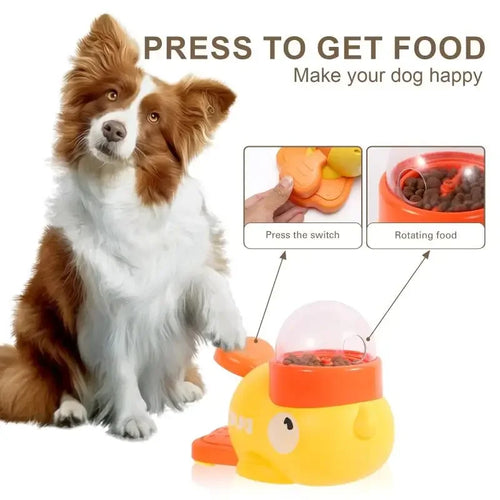 2-in-1 Interactive Dog Automatic Food