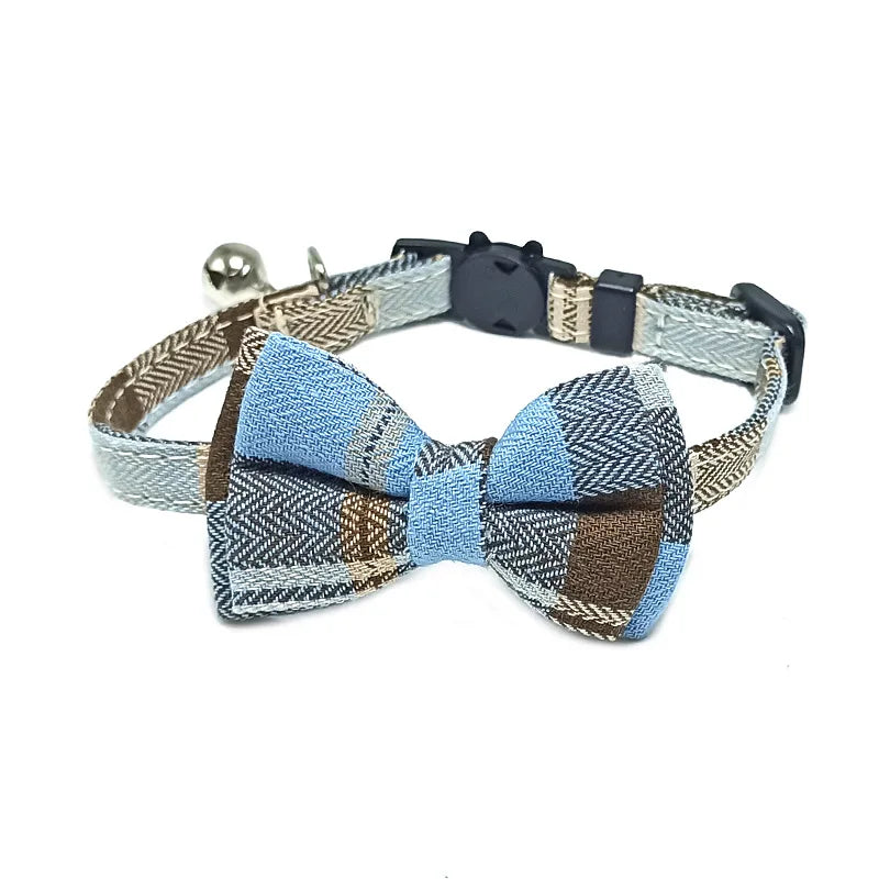 Breakaway Dog Collar Bow Tie and Bell Christmas