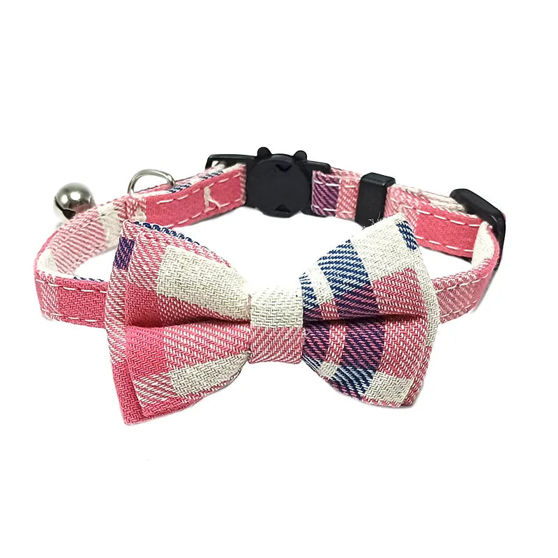 Breakaway Dog Collar Bow Tie and Bell Christmas