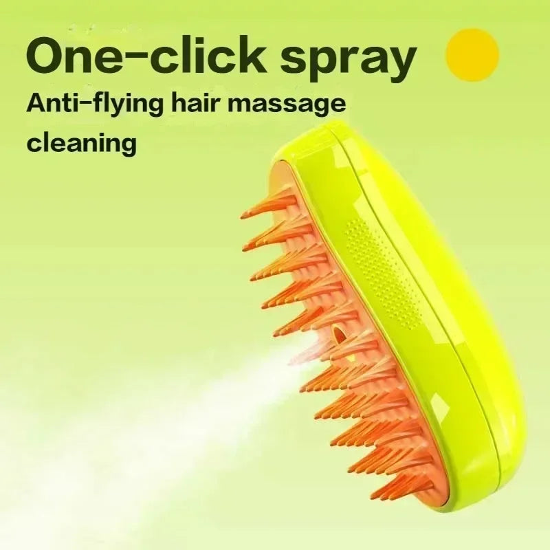 Steamy Brush Massage
