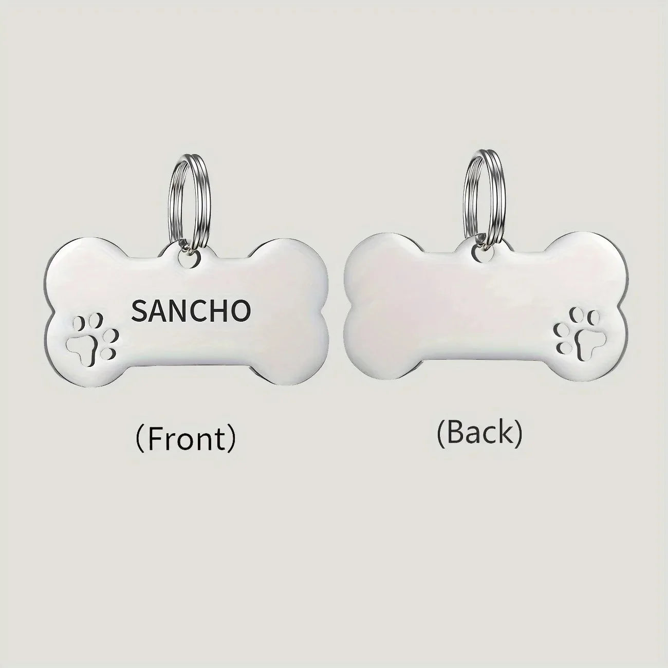 Personalized Engraved Dog Identification