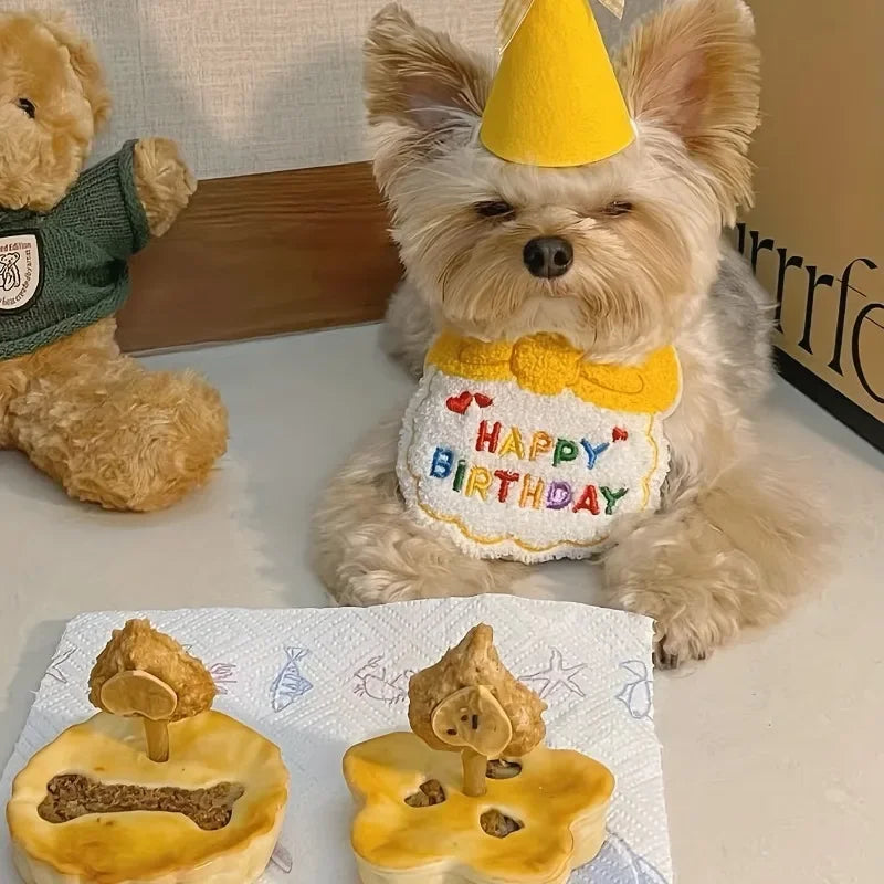 Adorable Dog Puppy Birthday Hat