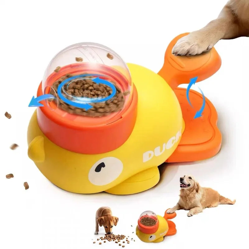 2-in-1 Interactive Dog Automatic Food