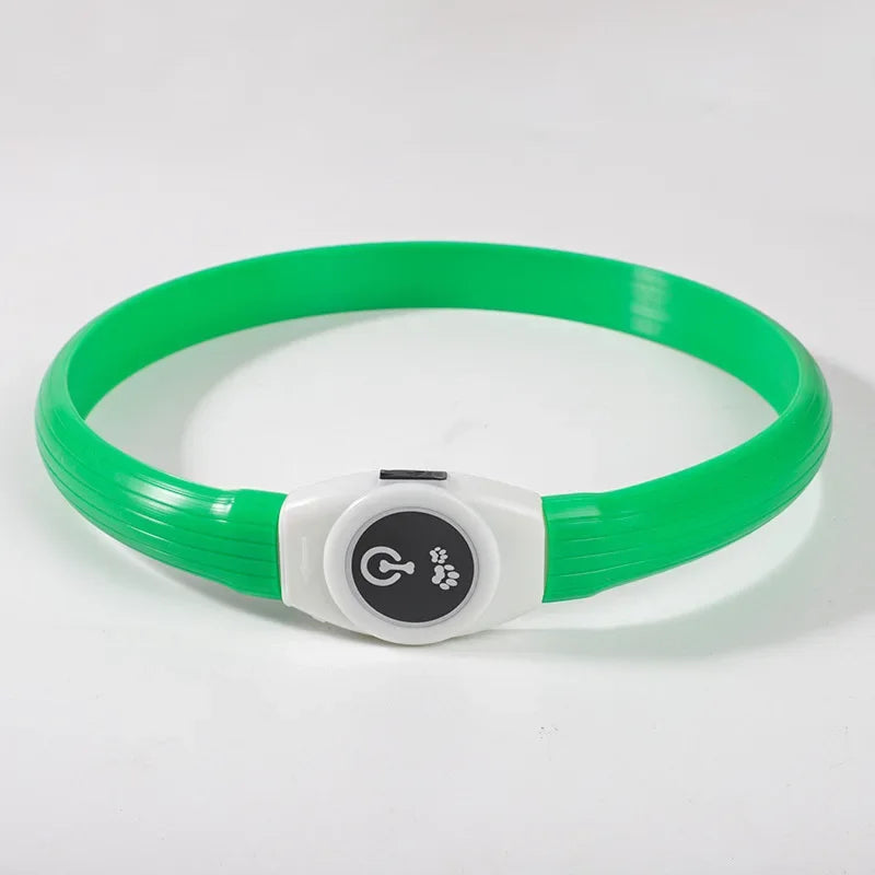 Luminous Dog Collar PVC Waterproof