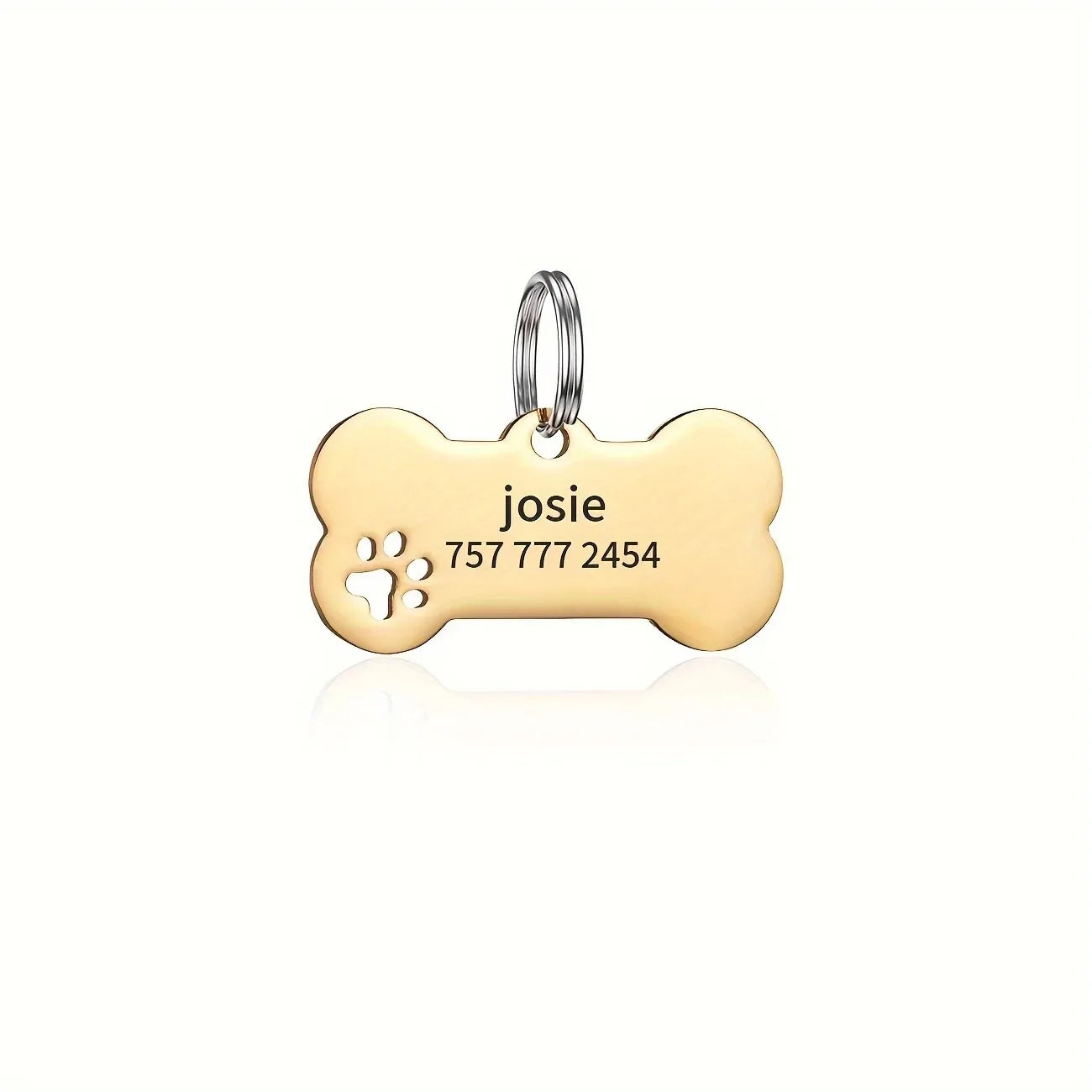 Personalized Engraved Dog Identification