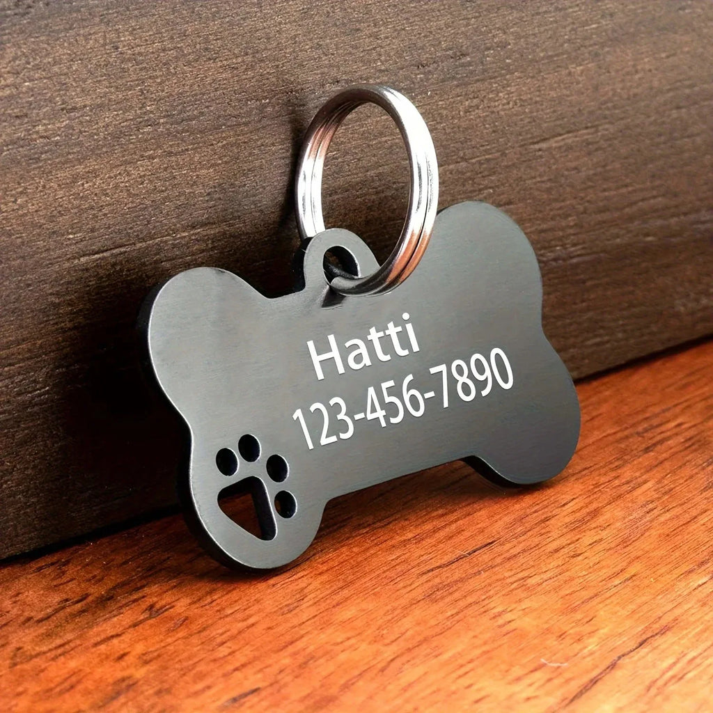 Personalized Engraved Dog Identification