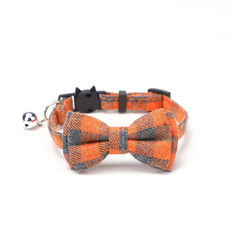Breakaway Dog Collar Bow Tie and Bell Christmas