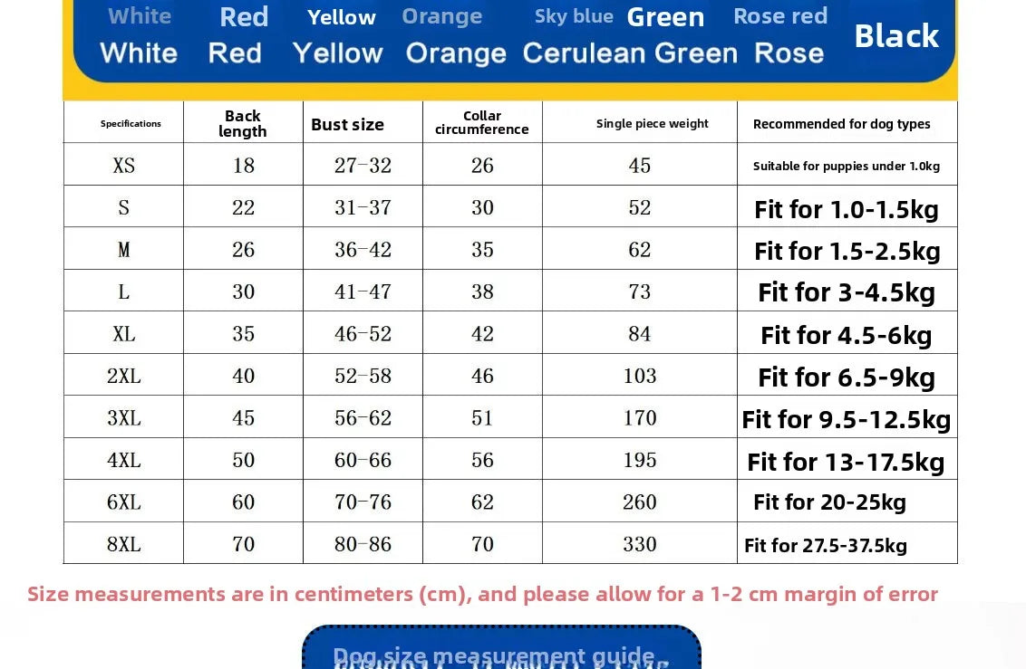 Transparent Dog Raincoat Waterproof