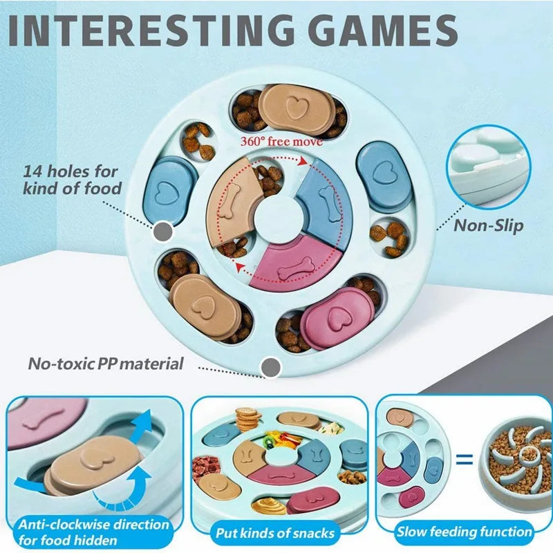 Educational Food Hiding Bowl