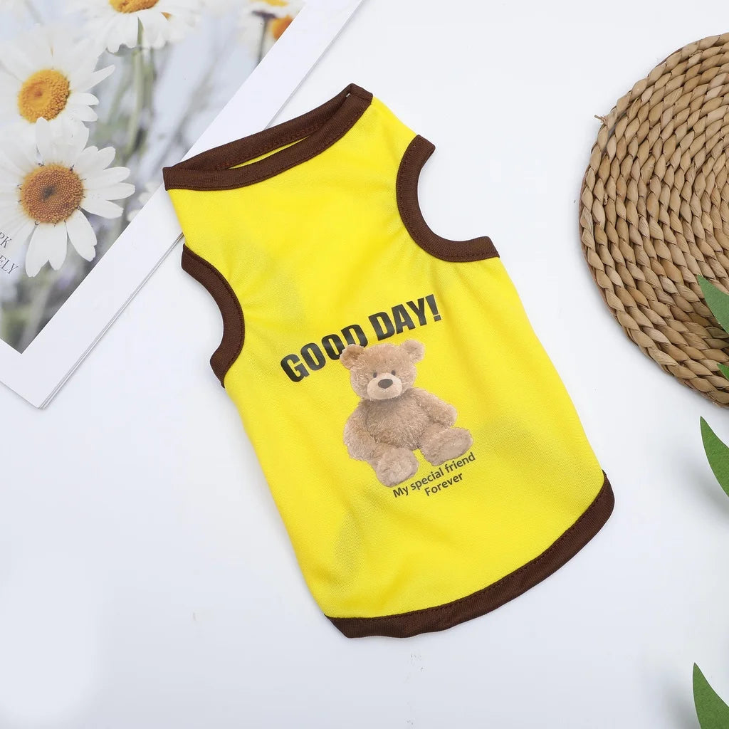 Cartoon Bear Dog Costume