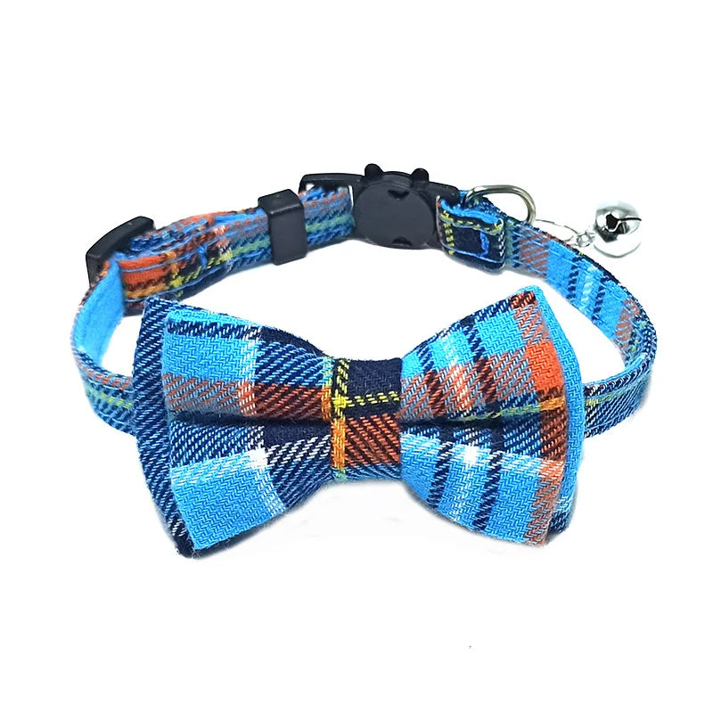 Breakaway Dog Collar Bow Tie and Bell Christmas
