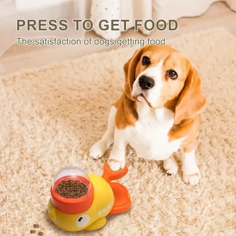 2-in-1 Interactive Dog Automatic Food